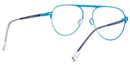 Frechen Geometric Dark-Blue Glasses4