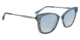 Aileen Square Green Floral Sunglasses2