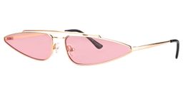 Albertine Aviator Gold Sunglasses3