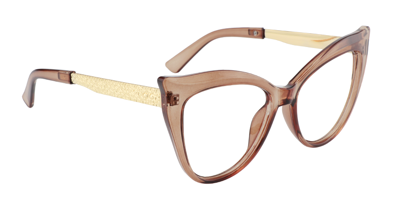 Butterfly Brown Glasses | Zeelool Eyeglass Frames Online3