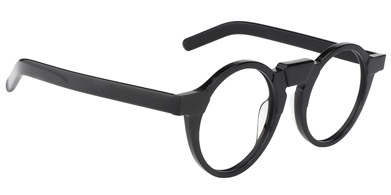 Round Black Glasses | Zeelool Optical3