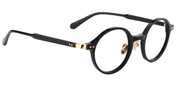 Starlet Round Black Glasses3