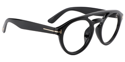 Hank Aviator Black Glasses3