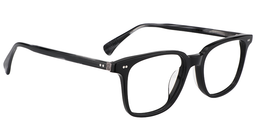 Quentin Rectangle Black Glasses3