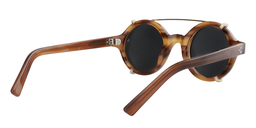 Patton Clip-On Burnt Umber Glasses5