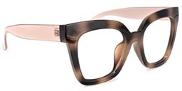 Malcolm Square Burnt Umber Glasses1