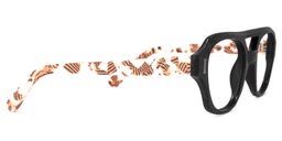 Cordero Round Black Glasses3