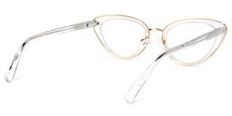 Cosme Cateye Clear Glasses4