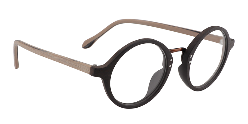 Round Black Glasses | Zeelool Eyeglasses Online3