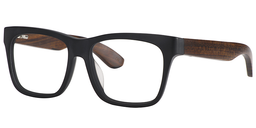 Jeffery Square Black Eyeglasses2