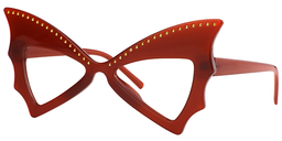 Elvira Butterfly Red Glasses4