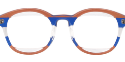 Erica Round Brown-Blue Glasses5