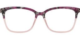 Jacqueline Browline Purple Floral Glasses5