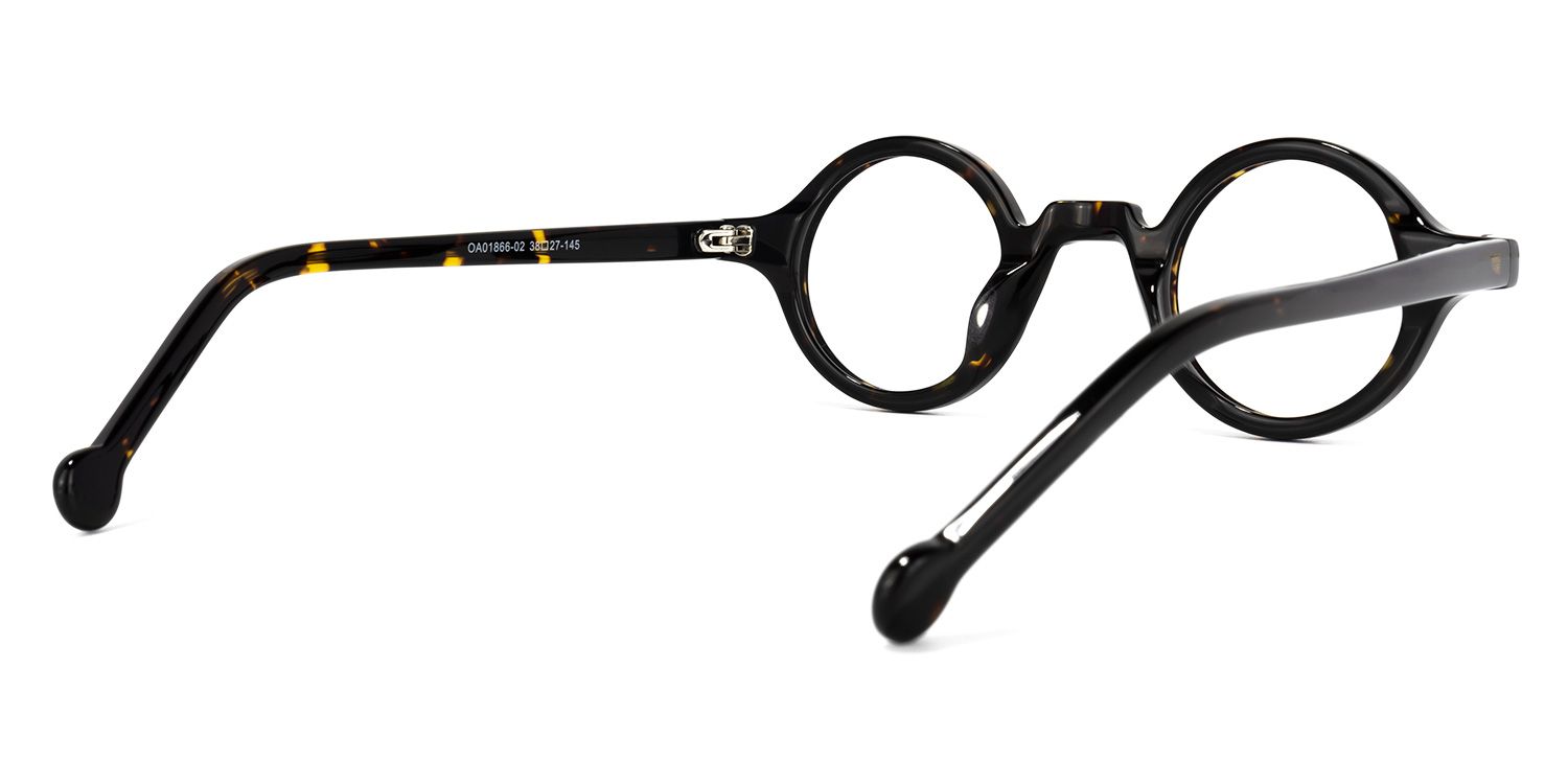 Round Clear Glasses | Zeelool Glasses4