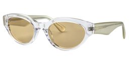 Amor Oval Clear Sunglasses3