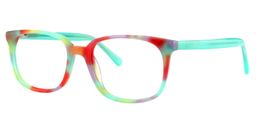 Angell Rectangle Green Glasses2