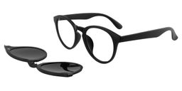 Alvis Clip-on Black Glasses3