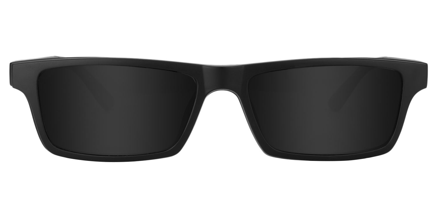 Rectangle Black Glasses | Zeelool Glasses2