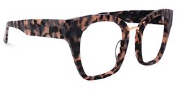 Denis Cat Eye Pink-Tortoise Glasses2