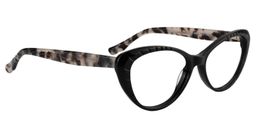 Xaria Cat eye Black Glasses2