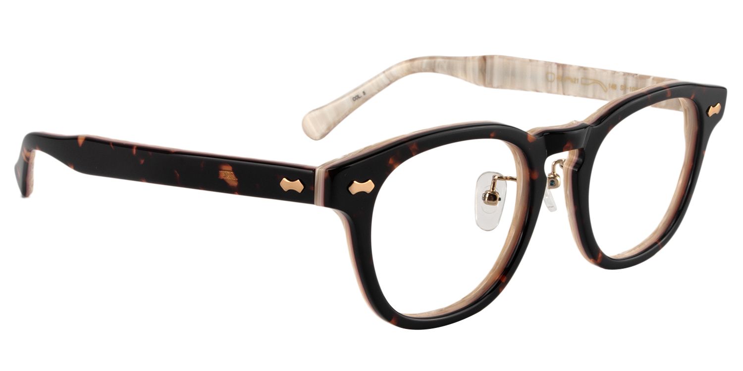 Round Tortoise Glasses | Zeelool Glasses3