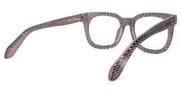 Crunch Square Black-Pink Glasses4