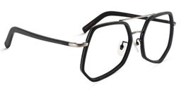 Callia Aviator Black Glasses2