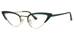 Mignon Cateye Green Glasses3