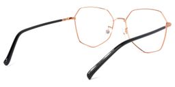 Bivins Geometric Gold Glasses4