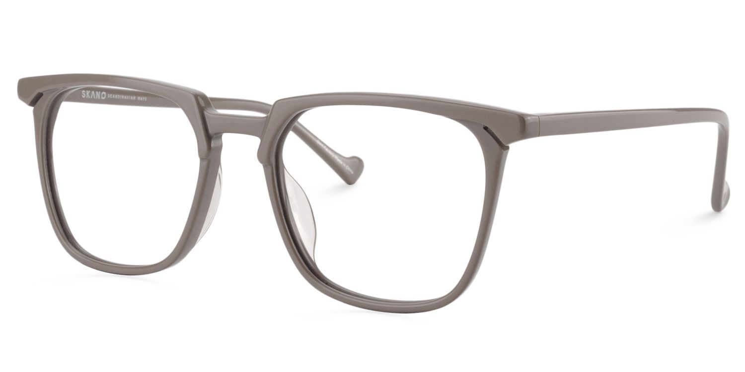 Square Gray Glasses | Zeelool Glasses3