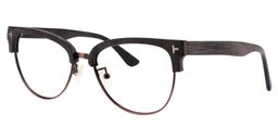 Bruno Browline Brown Glasse2