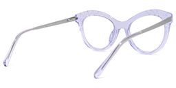 Mileva Cateye Purple Glasses4