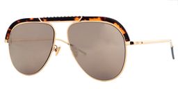 Ava Geometric Gold Sunglasses4