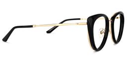 Blinda Cateye Black Glasses3