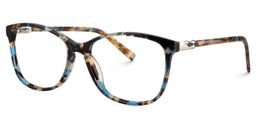 Candida Square Blue Tortoise Glasses3