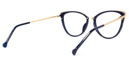 Agnew Cateye Dark-Blue Glasses4