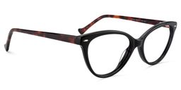 Carlos Oval Black Glasses3