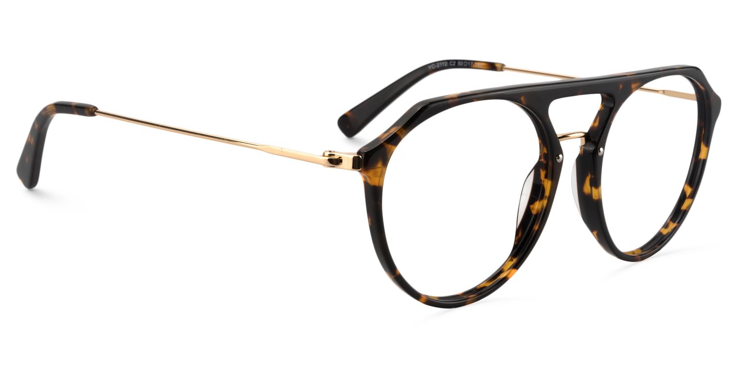 Aviator Tortoise Glasses | Zeelool Glasses3