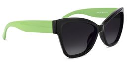 Griffin Cateye Black Sunglasses2