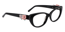 Audrey Cateye Black Glasses3