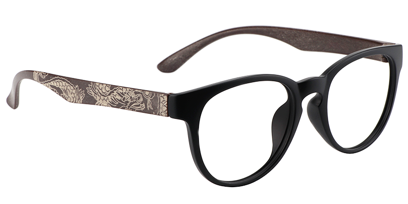 Round Black Glasses3