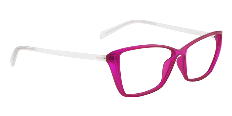 Rectangle Bright Pink Glasses3