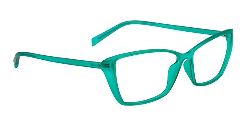 Rectangle Green Glasses3