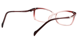 Henna Rectangle Pink Glasses5