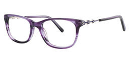 Fiona Rectangle Purple Glasses2