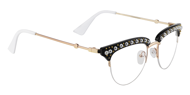 Browline Black Glasses3