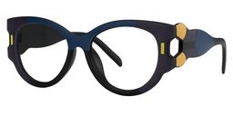 Jessie Round Blue Glasses2