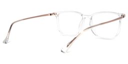 Fezell Sqaure Clear Glasses4