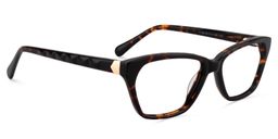 Carmela Rectangle Tortoise Glasses3