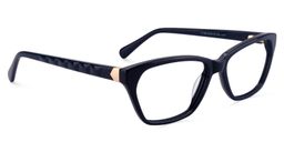 Carmela Rectangle Dark Blue Glasses2